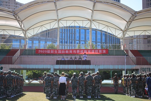 青春正步走，奋斗正当时